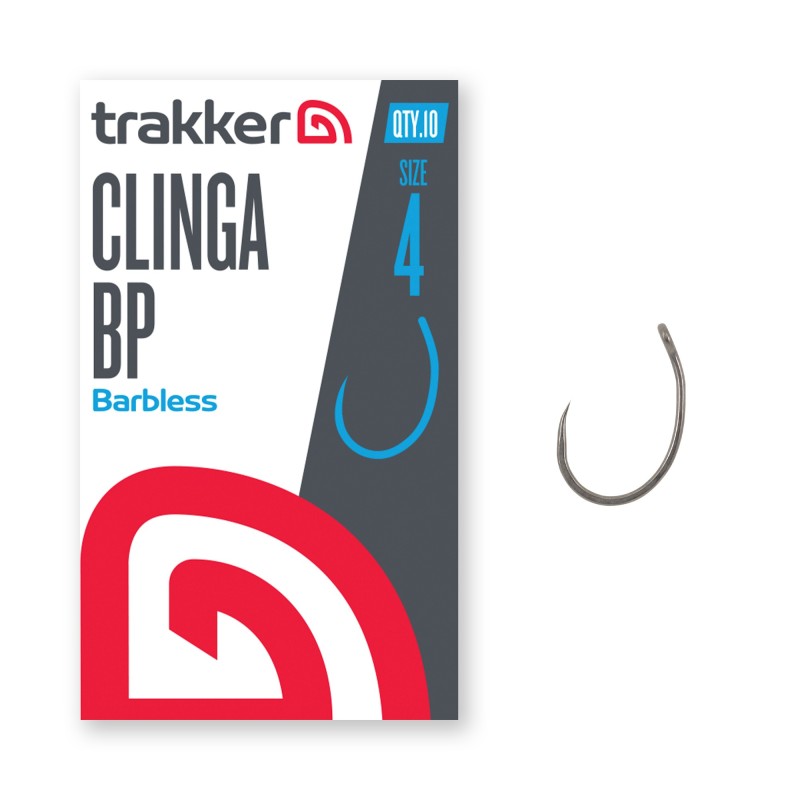 Trakker Clinga BP Hooks Size 4 (Barbless)