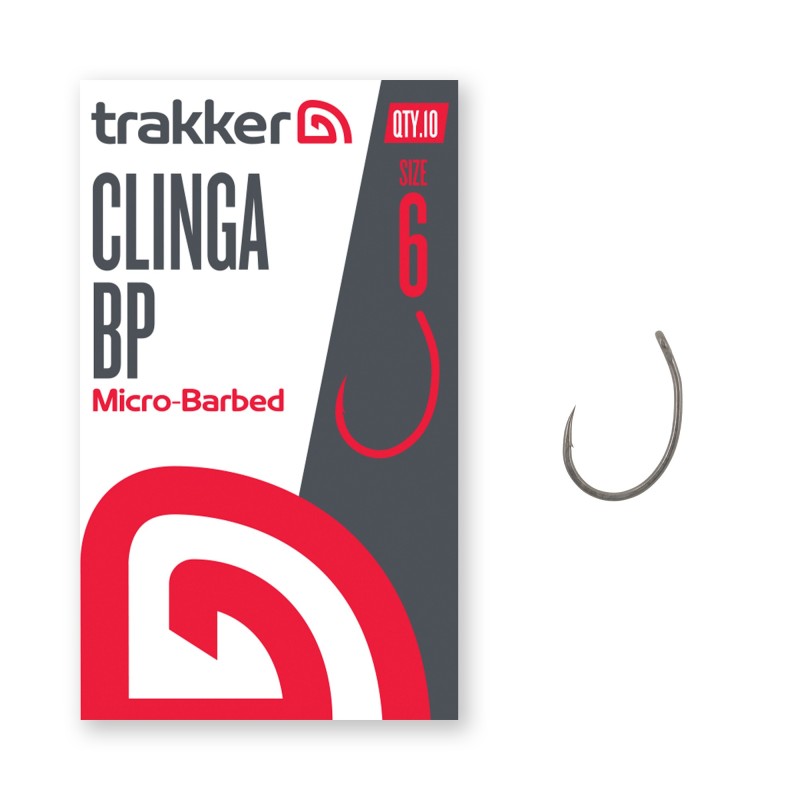 Trakker Clinga BP Hooks Size 6 (Micro Barbed)