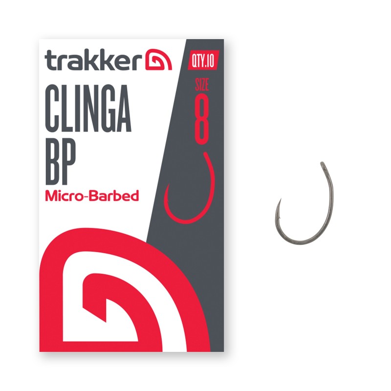 Trakker Clinga BP Hooks Size 8 (Micro Barbed)