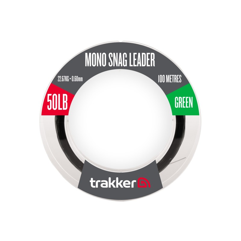 Trakker Snag Leader (50lb)(22,6kg)(0,60mm)(100m)(Green)