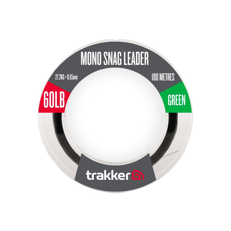 Trakker Snag Leader (60lb)(27,2kg)(0,65mm)(100m)(Green) TPx5
