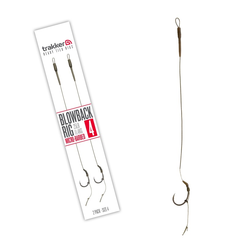 Trakker Blowback Rig 2 Pack Size 4 (Micro Barbed)