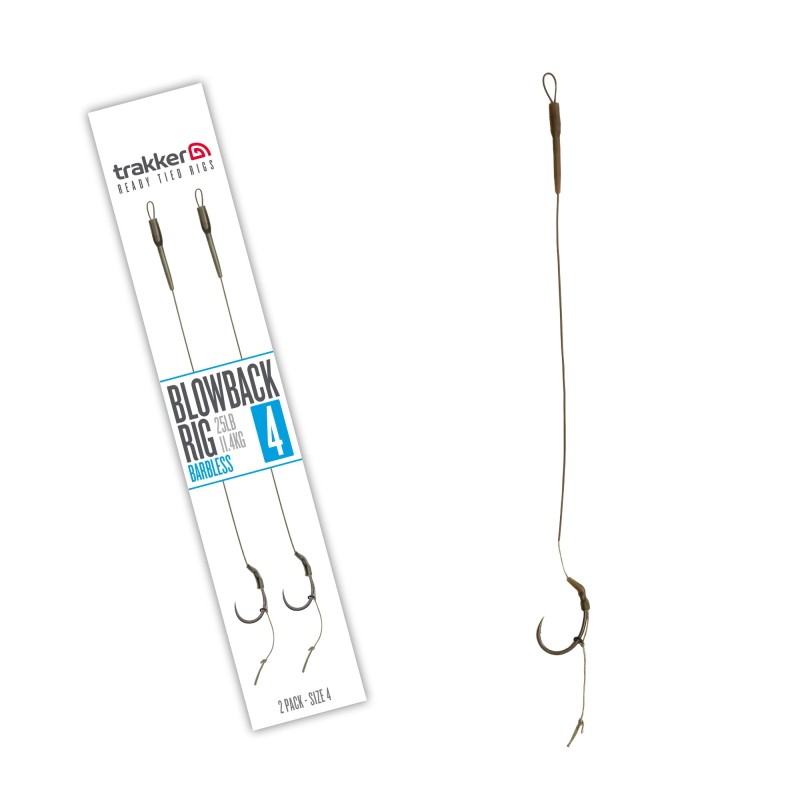 Trakker Blowback Rig 2 Pack Size 4 (Barbless)