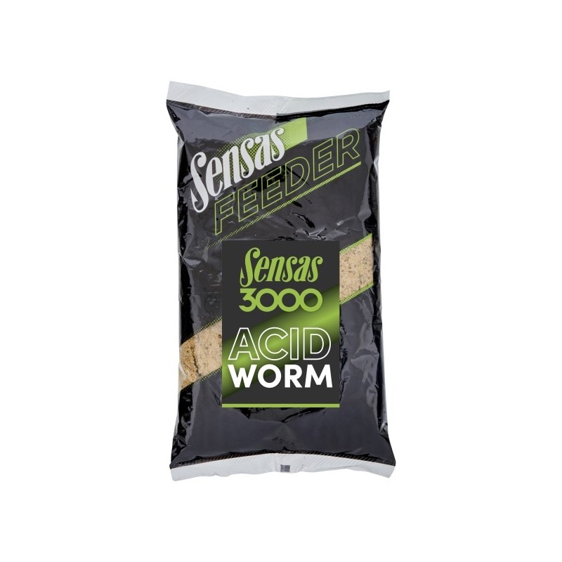 SENSAS FEEDER 3000 ACID WORM 1KG