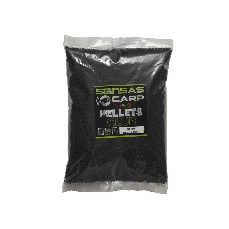PELLETS CLUB NOIR POISSON 4MM - 800G