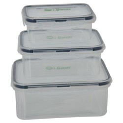 SET BOITES ETANCHES 3PCS