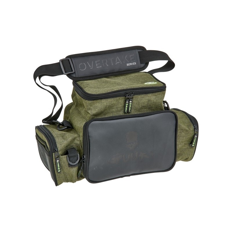 GUNKI OVERTAKE BOX BAG-FRONT STRIPES