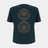 T SHIRT HEADS OR TAILS TEE L