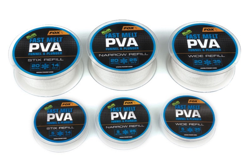 Fox EDGES™ PVA Mesh Refills Slow Melt Refills 25mm Narrow - 20m