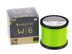W6 8-BRAID LIME PUNCH 0,128MM 1500M/1640YDS 5,5KG 12LBS PE 0,6